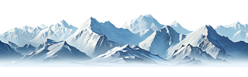 雪山图片,户外元素,插画PNG,海报背景免抠素材